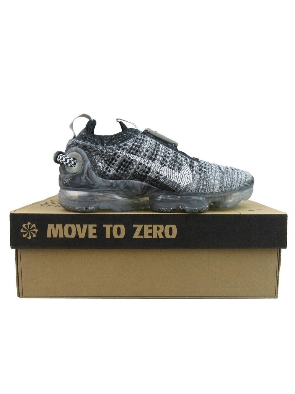 Nike Air VaporMax 2020 FK Black Oreo Women's Size 7 Sneakers NEW